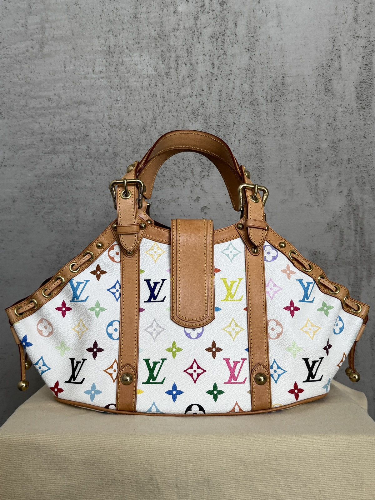 Louis Vuitton × Takashi Murakami Louis Vuitton Multicolore Theda GM by Takashi Murakami Size ONE SIZE - 4 Thumbnail