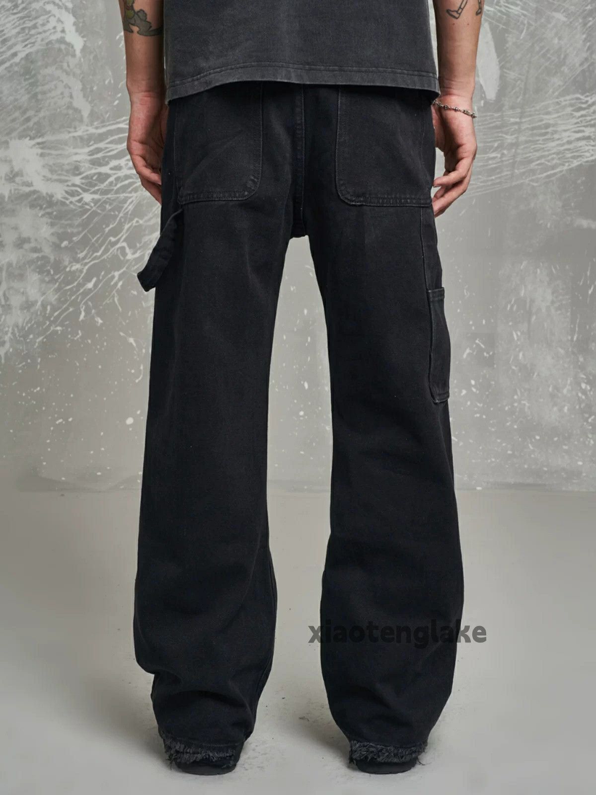 Designer × Japanese Brand × Vintage utility skate hiphop carpenter damaged work pants Size US 30 / EU 46 - 7 Thumbnail