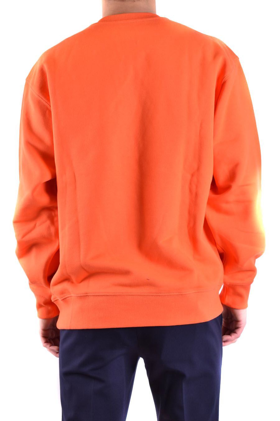 Moschino o1y0225 Logo Crewneck Sweatshirt in Orange Size US M / EU 48-50 / 2 - 5 Thumbnail