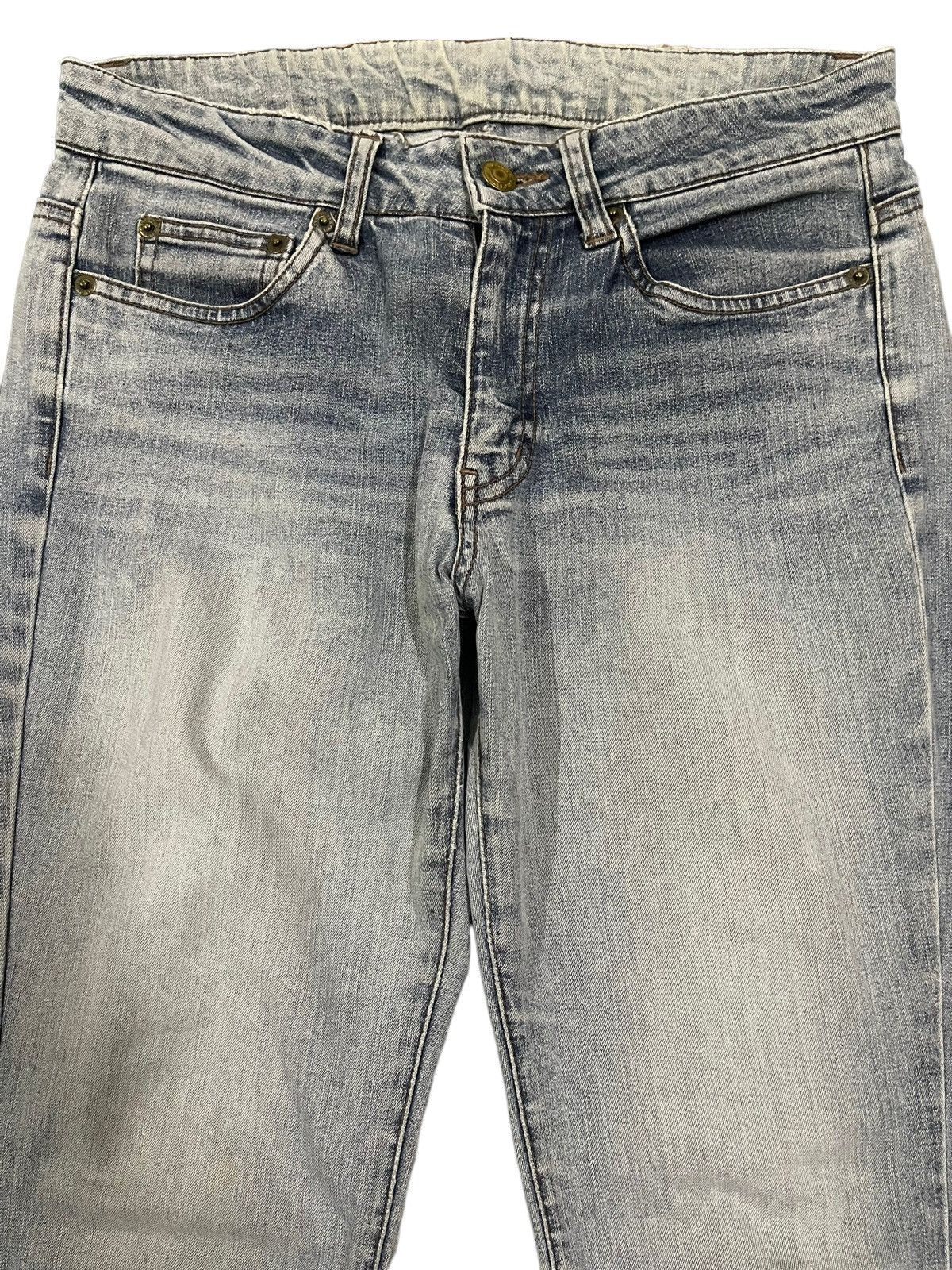 Hysteric Glamour Vintage Japanese Brand Blue Wash Style Flare Jeans Size US 30 / EU 46 - 3 Thumbnail