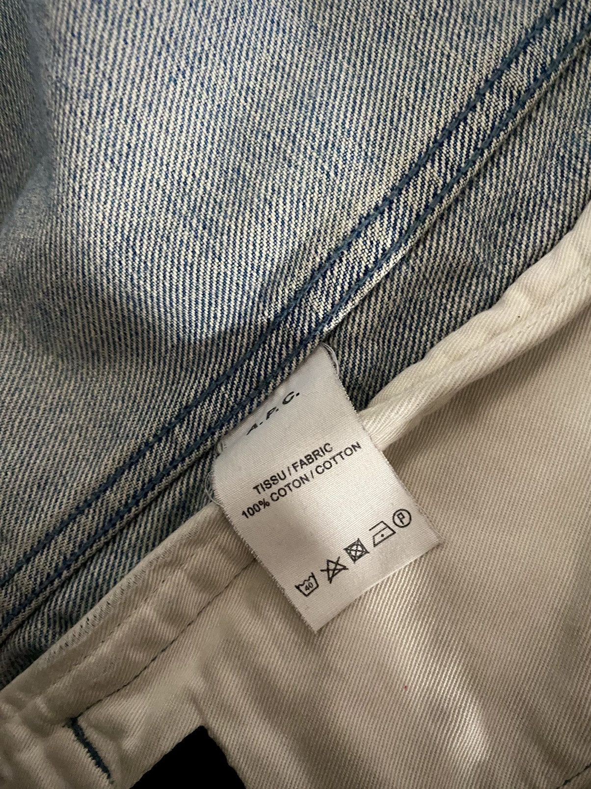 A.P.C. A.P.C. rue madame paris light denim jacket Size US M / EU 48-50 / 2 - 6 Thumbnail