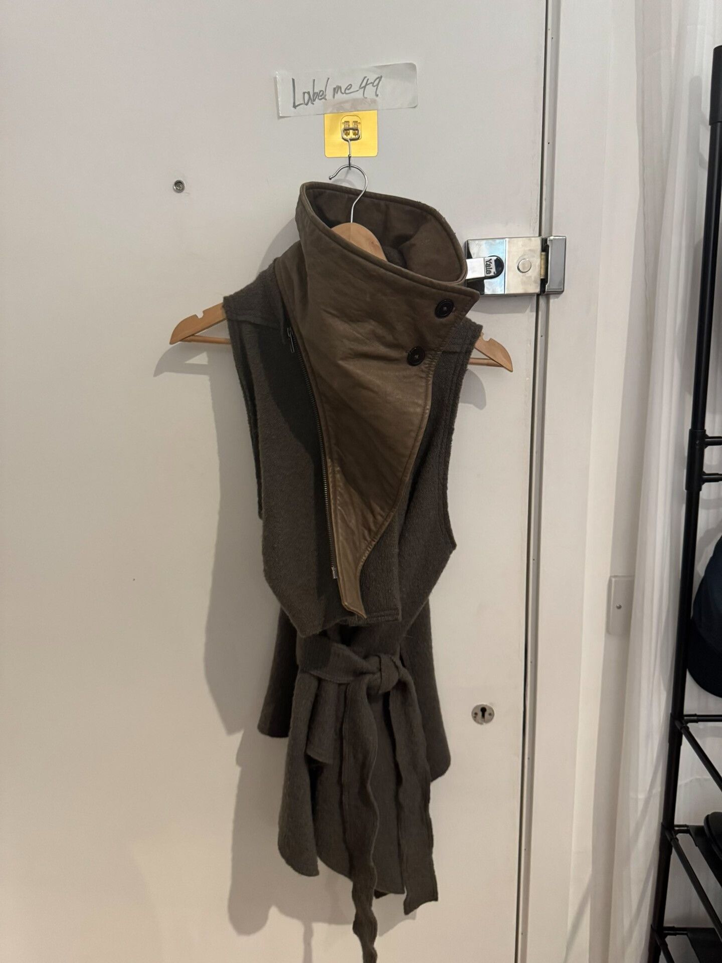 Ann Demeulemeester ann demeulemeester sleeveless brown leather vest Size US M / EU 48-50 / 2 - 1 Thumbnail