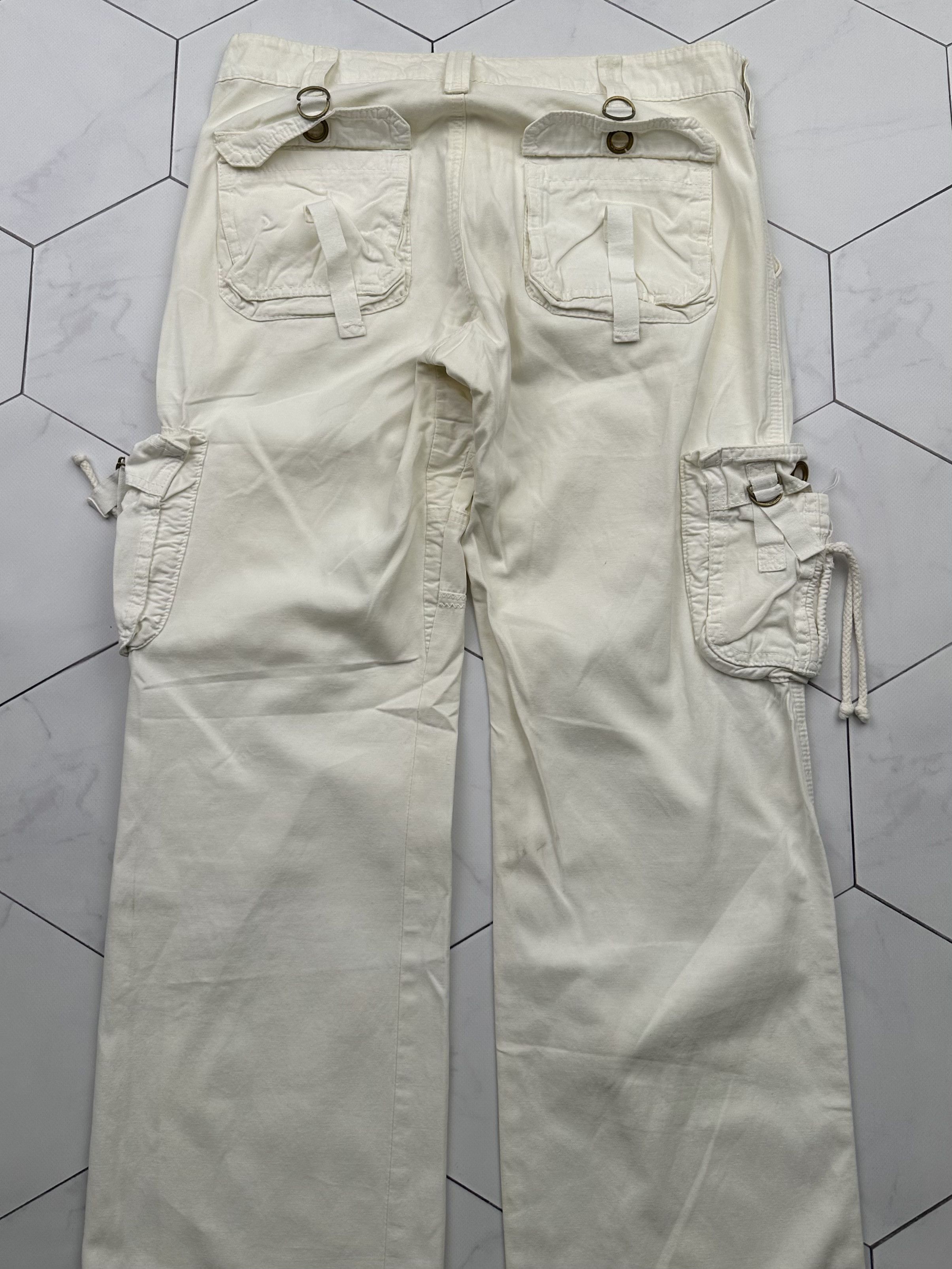 Vintage Vintage Cargo Bondage Pants (B599)E2 Size 28" / US 6 / IT 42 - 7 Thumbnail