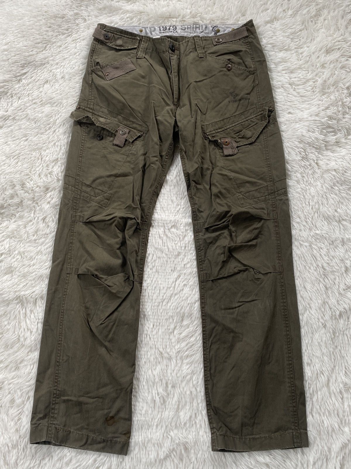 Japanese Brand 🔥FİNAL DROP❗️Yosemite CA X Think Pink Cargo Pant multipocket Size US 34 / EU 50 - 1 Thumbnail
