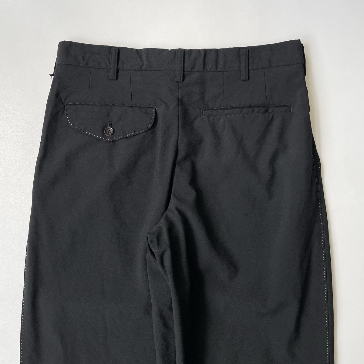 Comme des Garcons S/S 04 Black/Contrast Pink Stitch Trousers Size US 30 / EU 46 - 11 Thumbnail