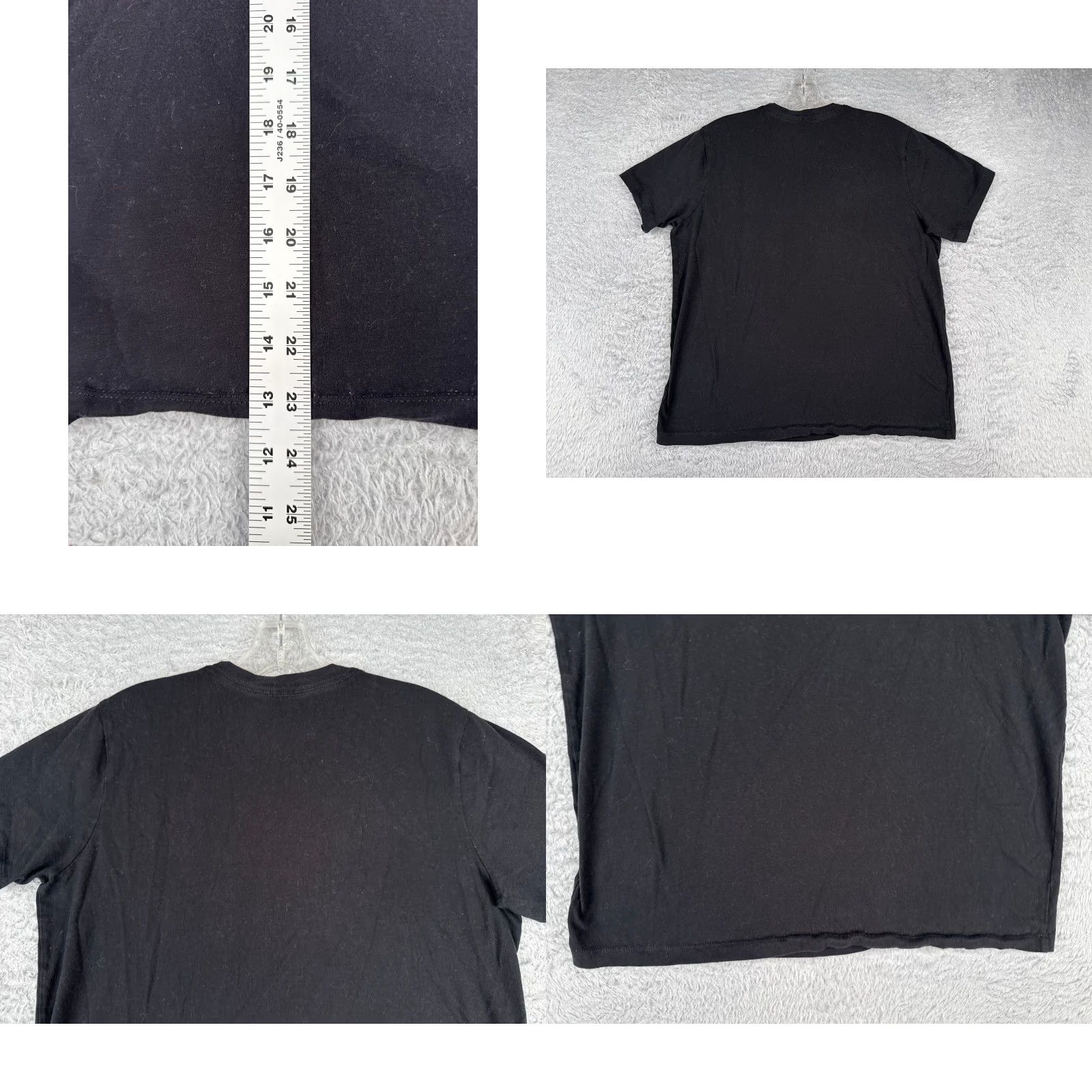 The North Face The North Face Shirt Women Medium Black Crop Short Sleeve Crew Neck Cotton Blend Size M / US 6-8 / IT 42-44 - 9 Thumbnail