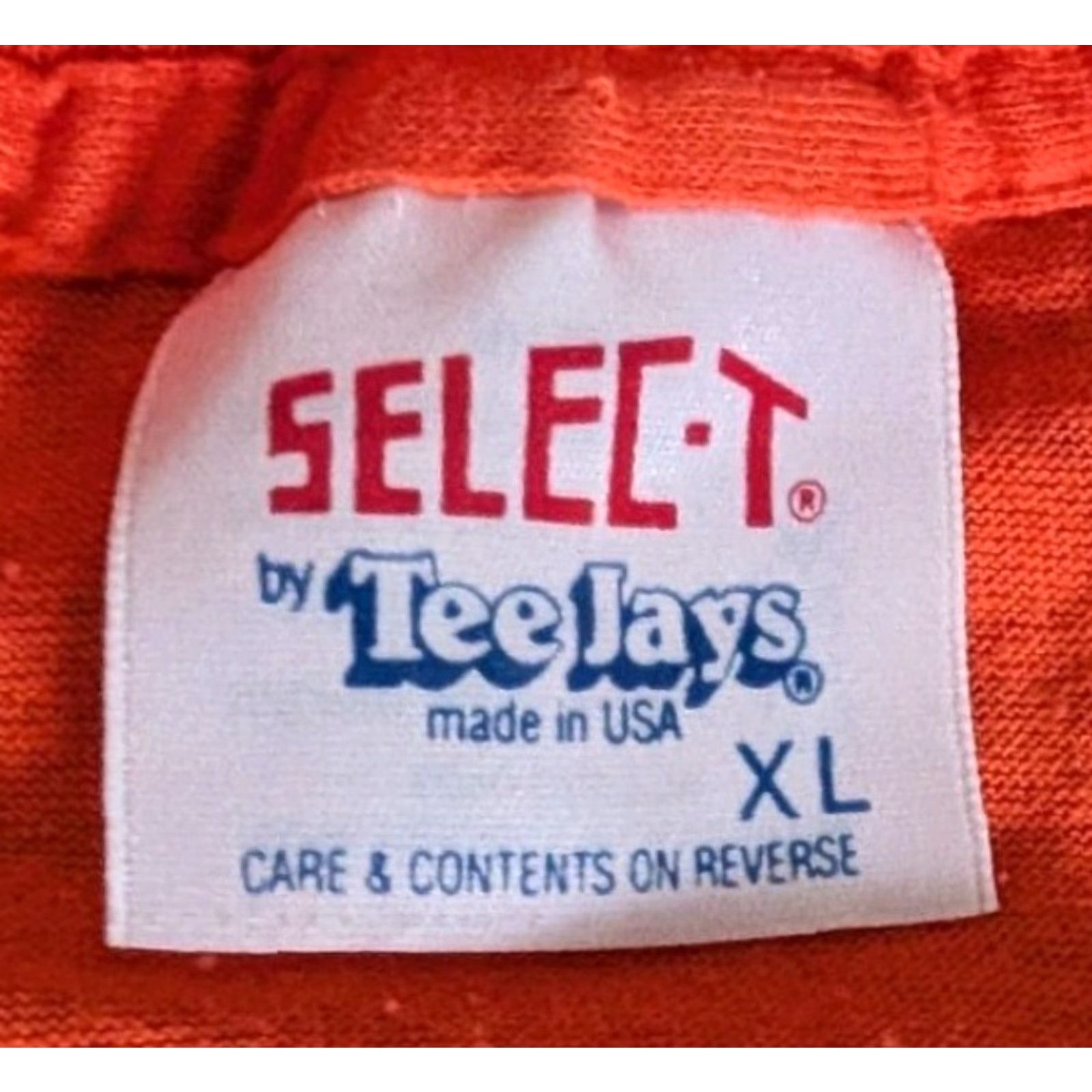 Vintage VINTAGE 1989 Funny WALLEYE FISHING TOURNAMENT T-Shirt XL Made In USA Single Stitch Shirt Mens Orange 80s 90s Fish Theme Size US XL / EU 56 / 4 - 5 Thumbnail