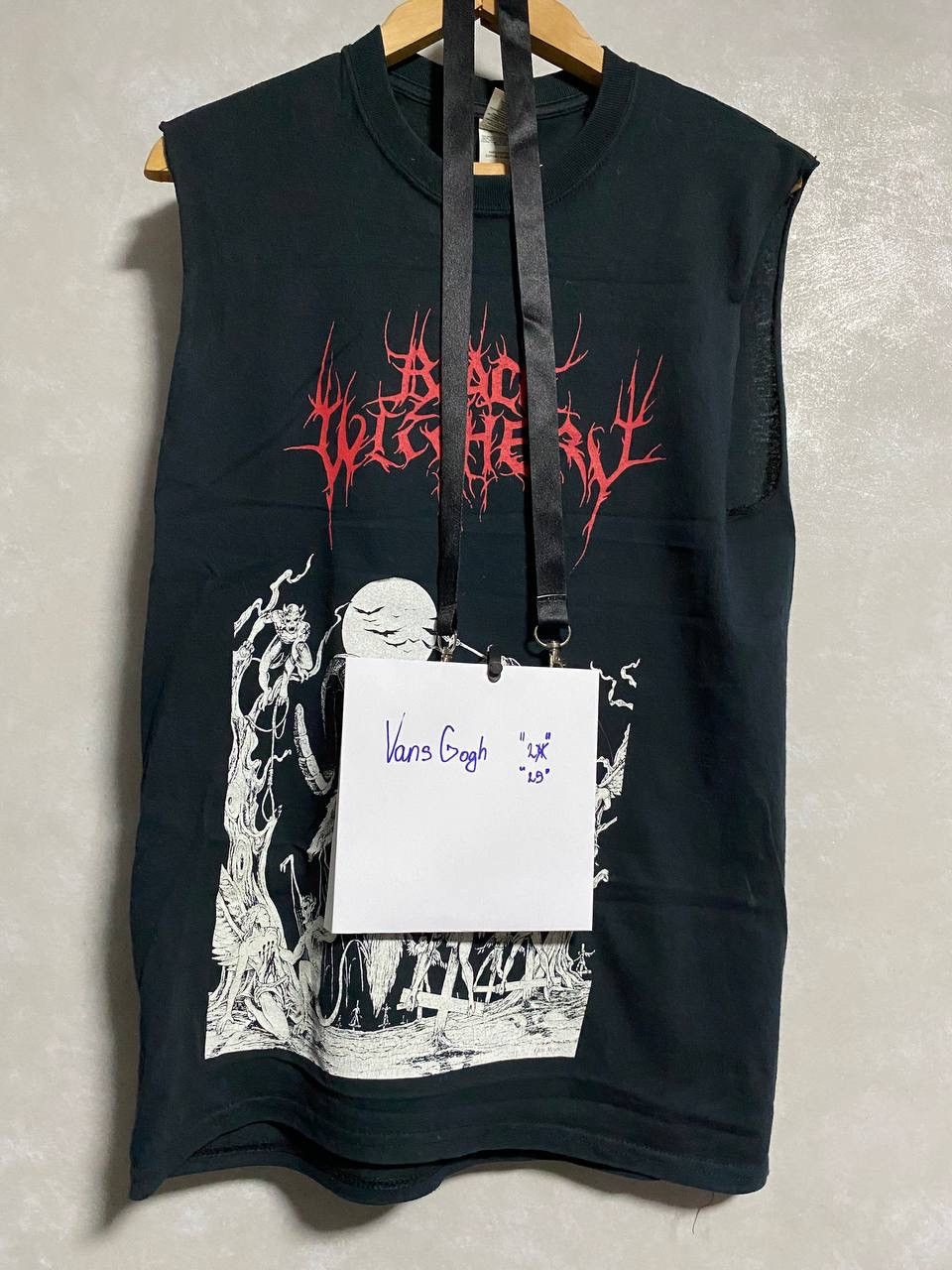 Band Tees × Vintage Black Witchery Vintage Metal Longsleeve Size US M / EU 48-50 / 2 - 4 Thumbnail