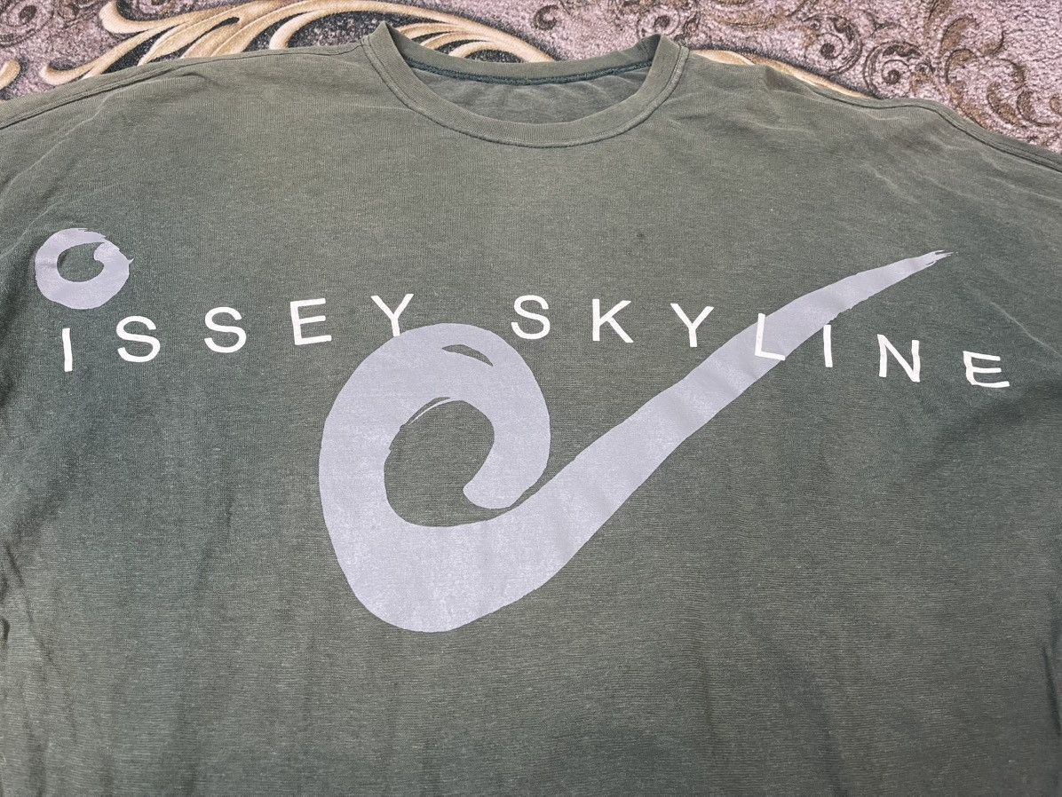 Issey Miyake Vintage Issey Skyline Issey Miyake Faded Tshirt Size US L / EU 52-54 / 3 - 3 Thumbnail