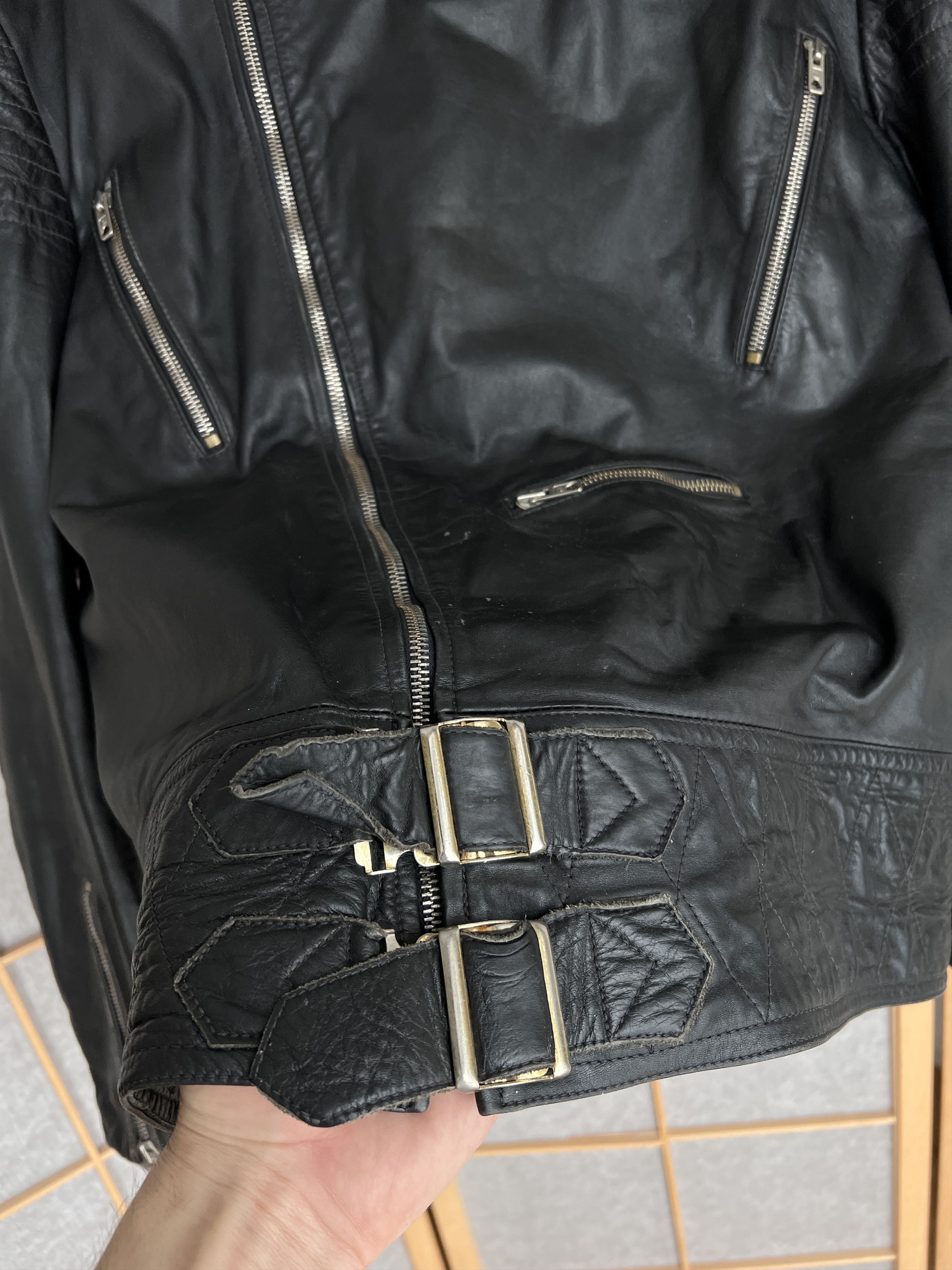 If Six Was Nine 14th Addiction balenciaga style leather jacket biker bomber Size US L / EU 52-54 / 3 - 8 Thumbnail