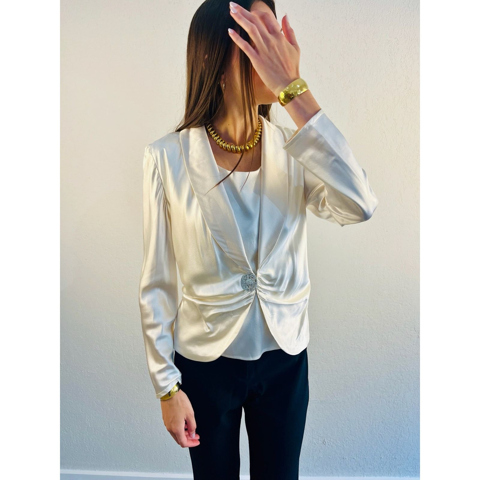 Other Solini New York Blouse and Shell Set Size M / US 6-8 / IT 42-44 - 4 Thumbnail