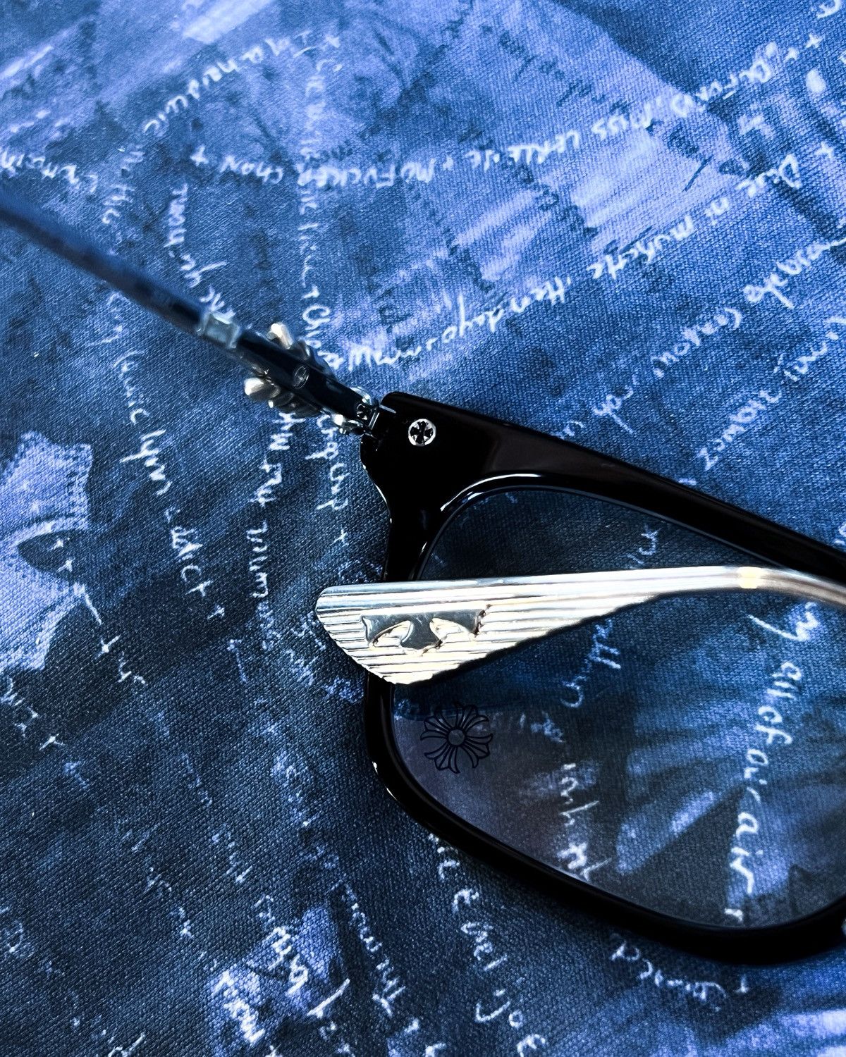 Chrome Hearts ‘SNAT’ SILVER DAGGER GLASSES Size ONE SIZE - 8 Thumbnail