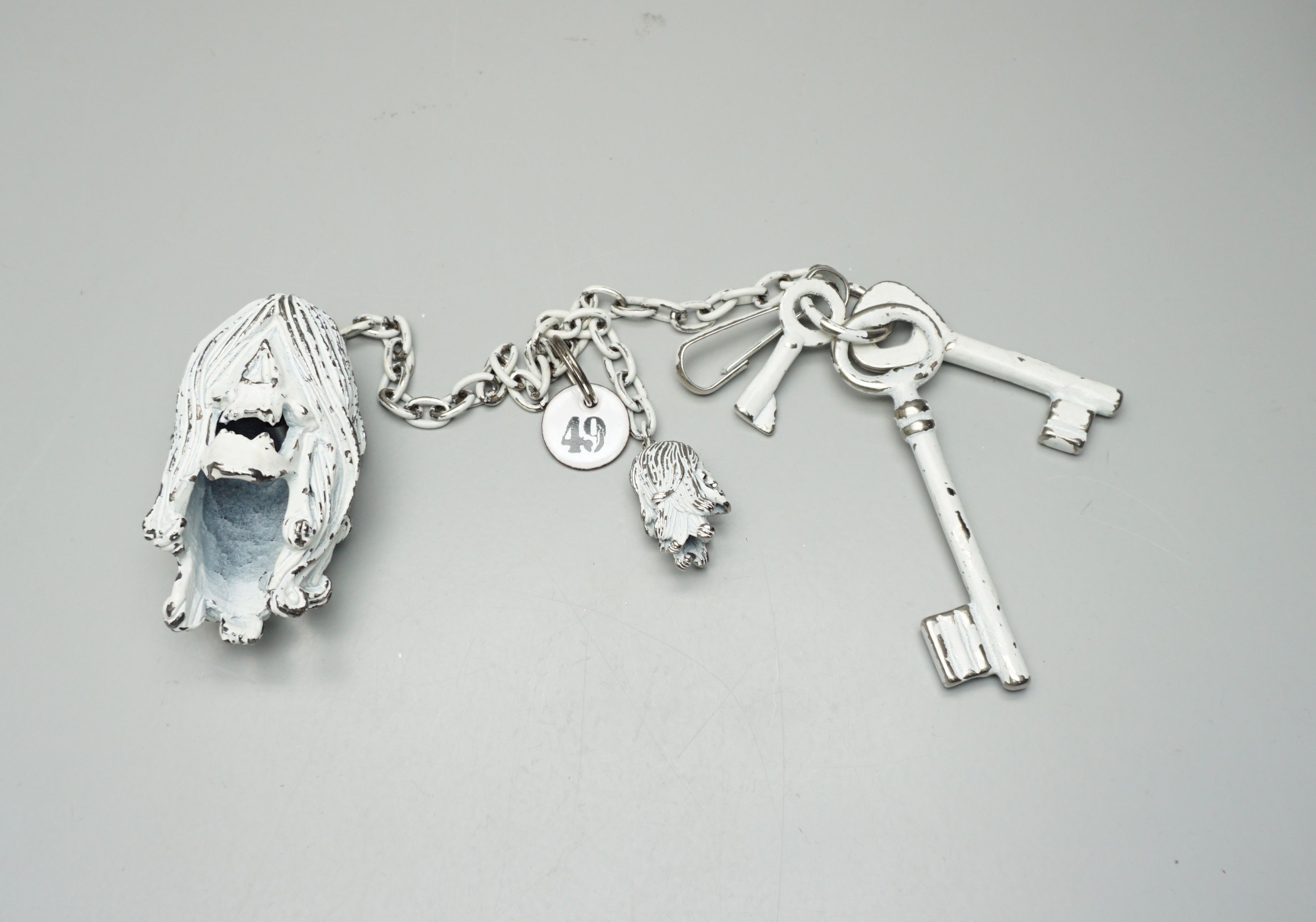 image of Undercover Klaus Schulze Keychain 6S625-Lm, Men's