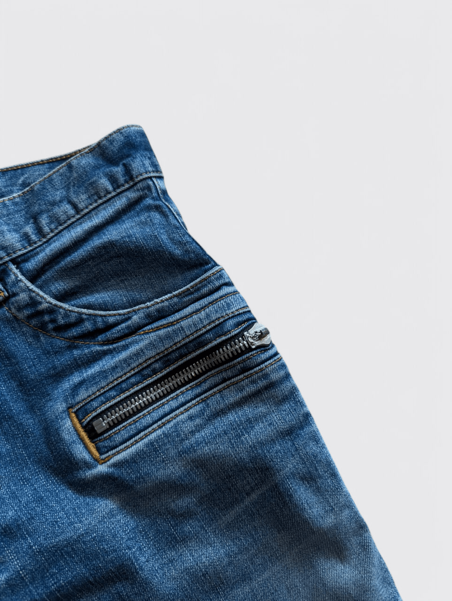 Balmain Balmain Og Biker Denim Jeans Pants Size US 30 / EU 46 - 7 Thumbnail