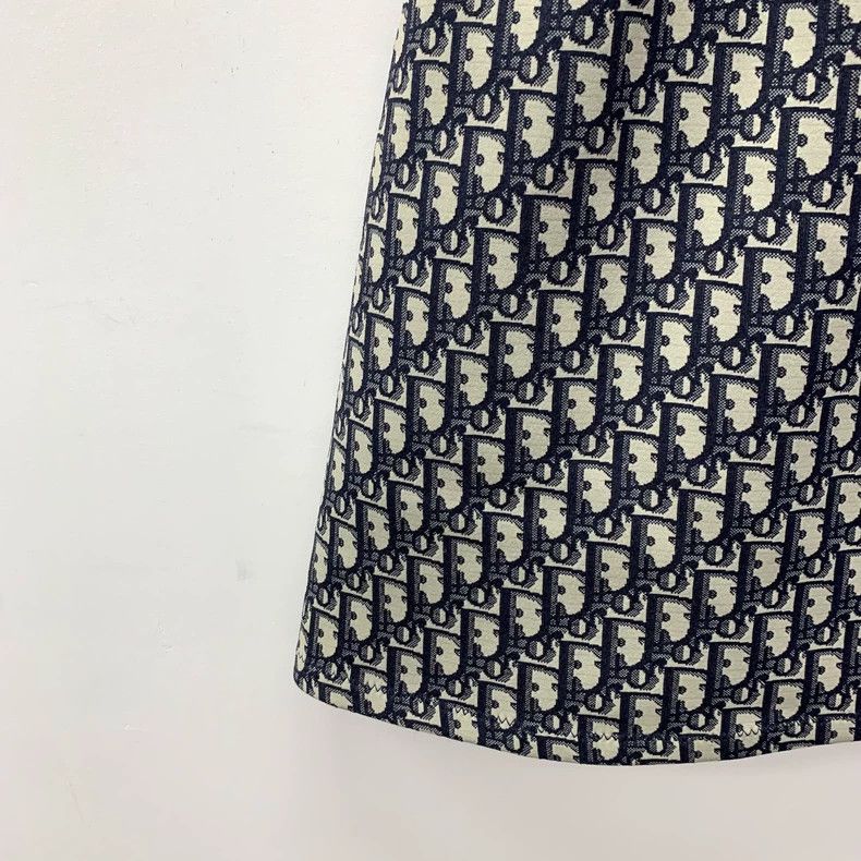 Dior Dior Color block logo jacquard full print half-zip sleevel Size XXS / US 00 / IT 34 - 5 Thumbnail