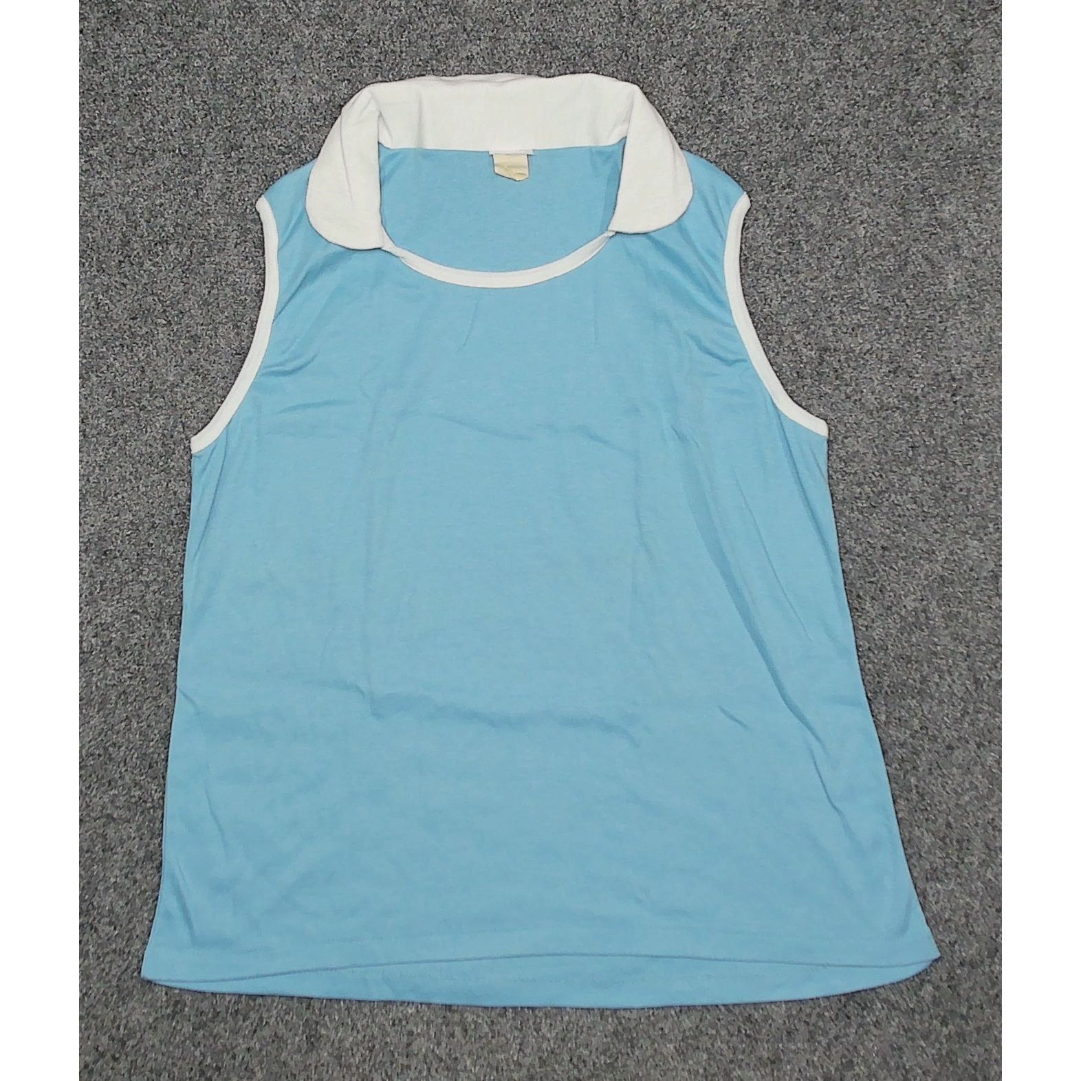 Vintage Vintage 70s Single Stitch Deadstock Tennis Polo Tunic Size L / US 10 / IT 46 - 3 Thumbnail