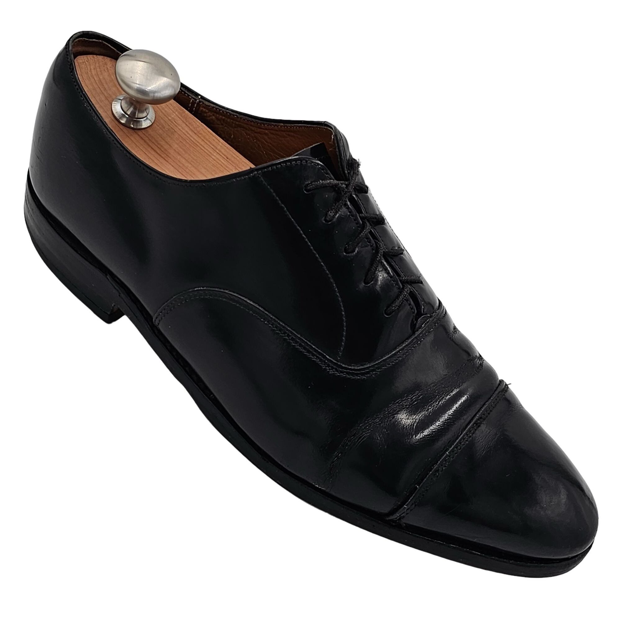 Grenson Vintage Grenson England Mens Size 9 Black Leather  display picture 2