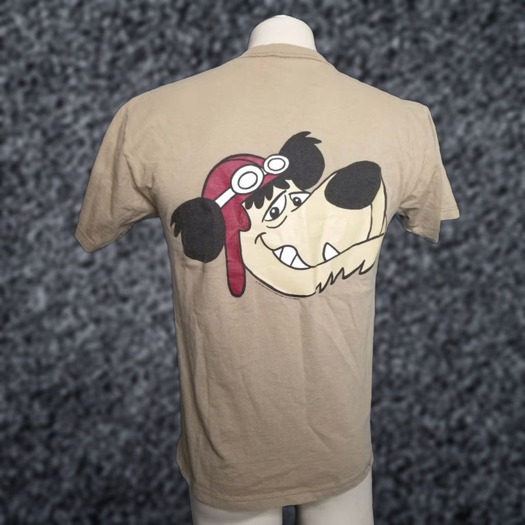 Jerzees VINTAGE Dick Dastardly & Muttley Snickwear Two-Sided T Shirt Mens M Adult Medium Beige 1990s Cartoon 90s Mens Size US M / EU 48-50 / 2 - 1 Thumbnail