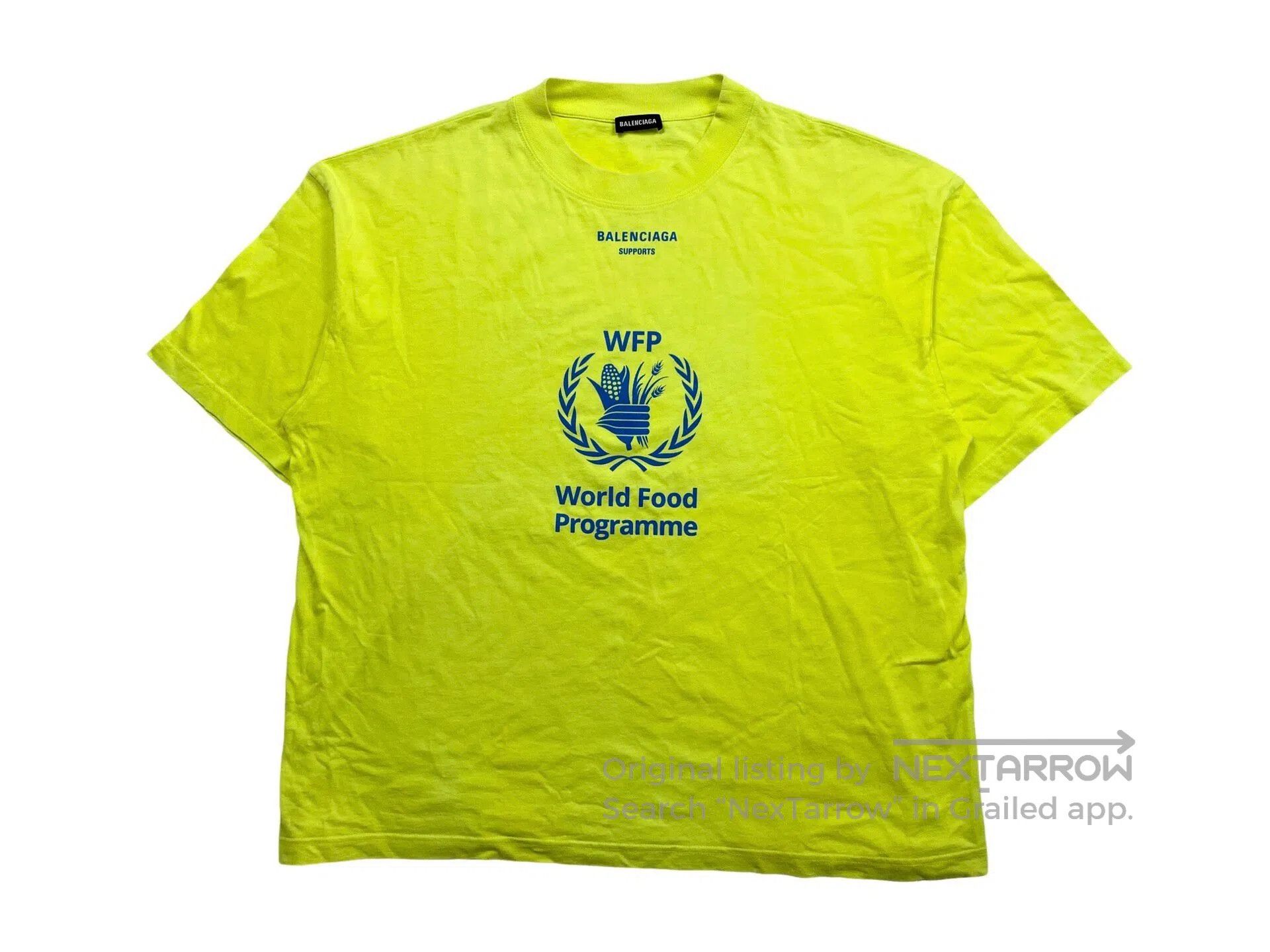 Balenciaga Balenciaga Charity Food Wheat Ear Short Sleeve Size US L / EU 52-54 / 3 - 1 Thumbnail