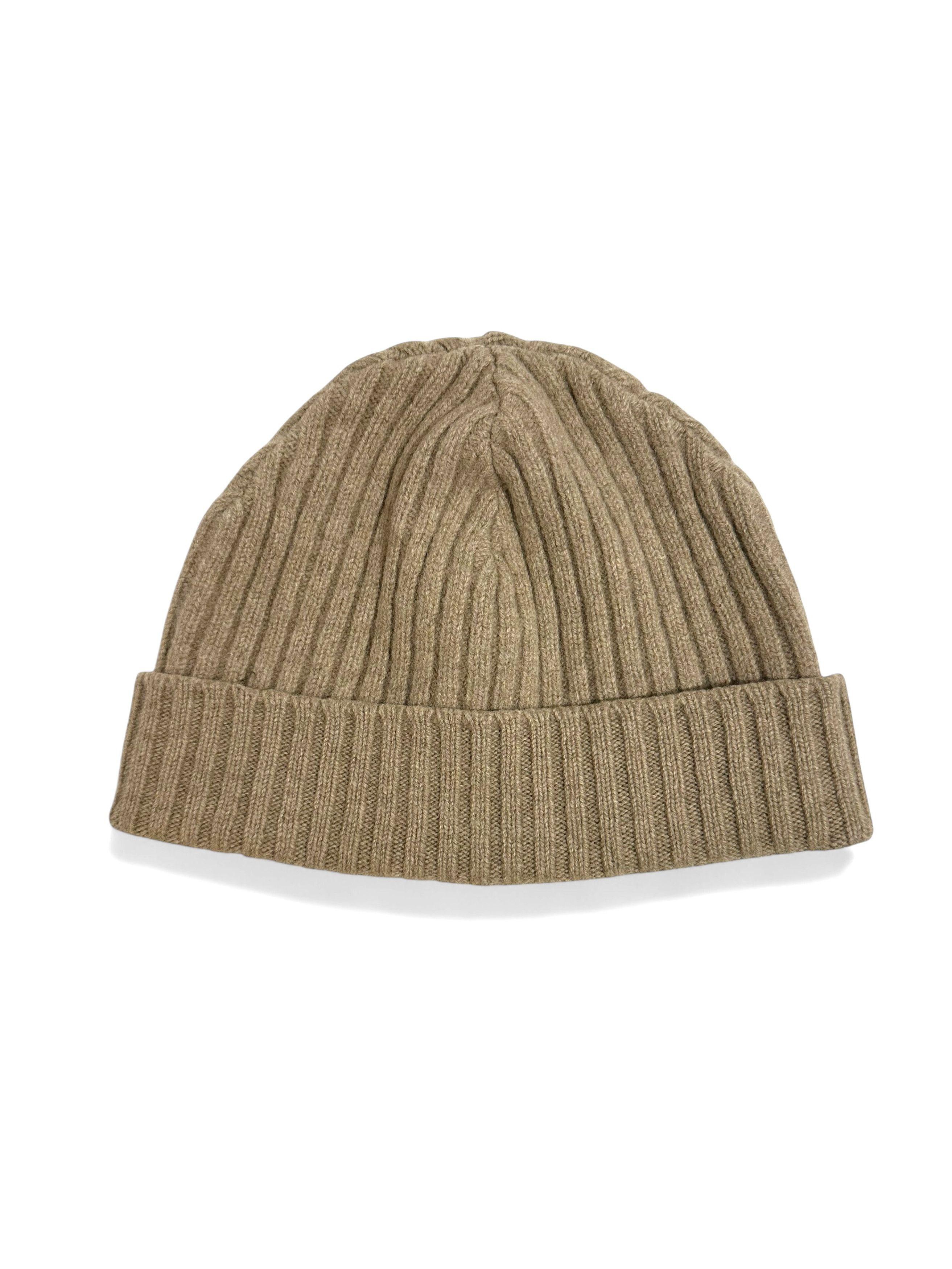 Vintage Vintage Wool Ribbed Knit Fisherman Beanie Hat Size ONE SIZE - 1 Thumbnail