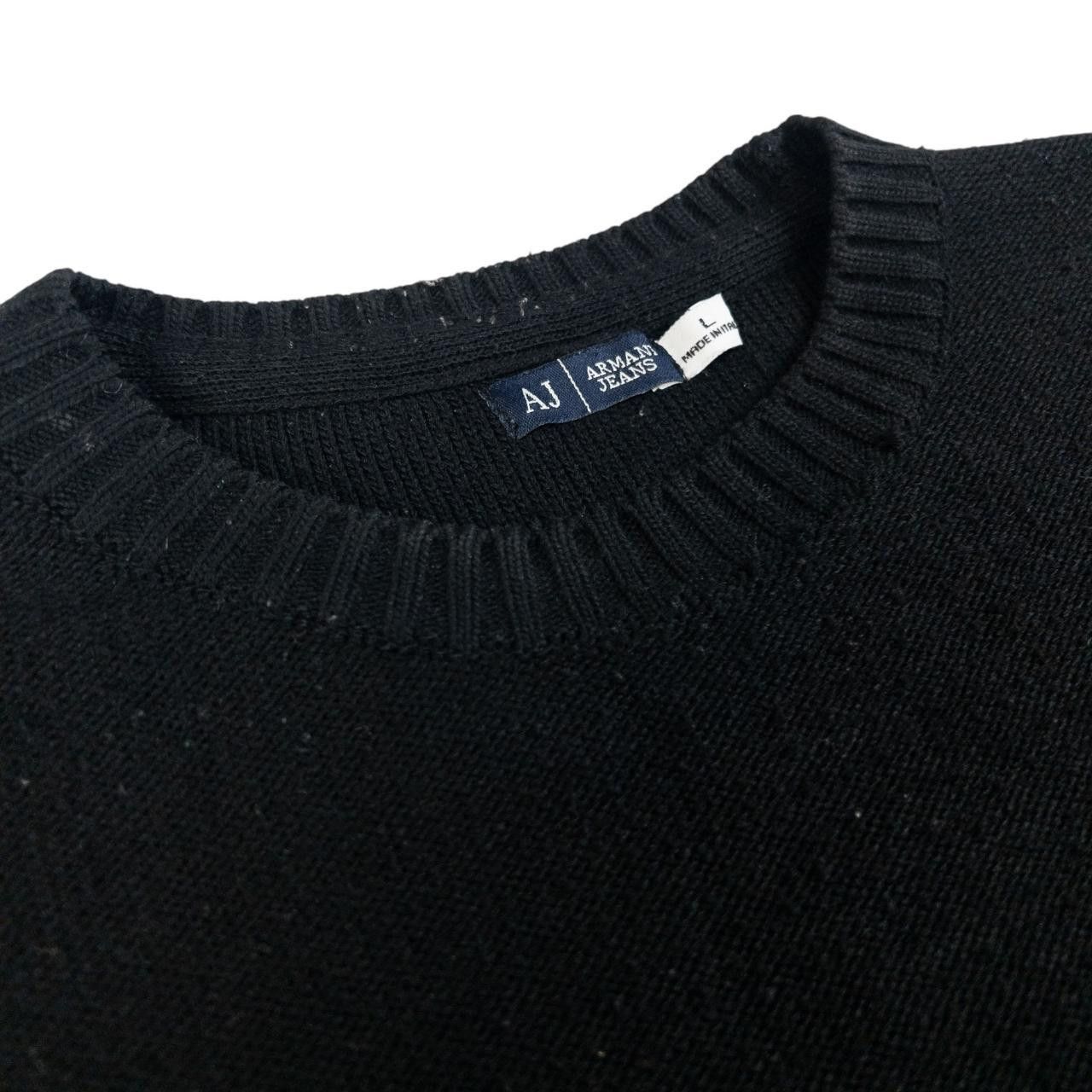 Armani Vintage Armani Jeans Knitted Jumper Size L Size US L / EU 52-54 / 3 - 5 Thumbnail