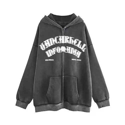 Japanese Brand Fujisawa x Ran Vintage Double Face Printed Hoodie Size US XL / EU 56 / 4 - 1 Thumbnail