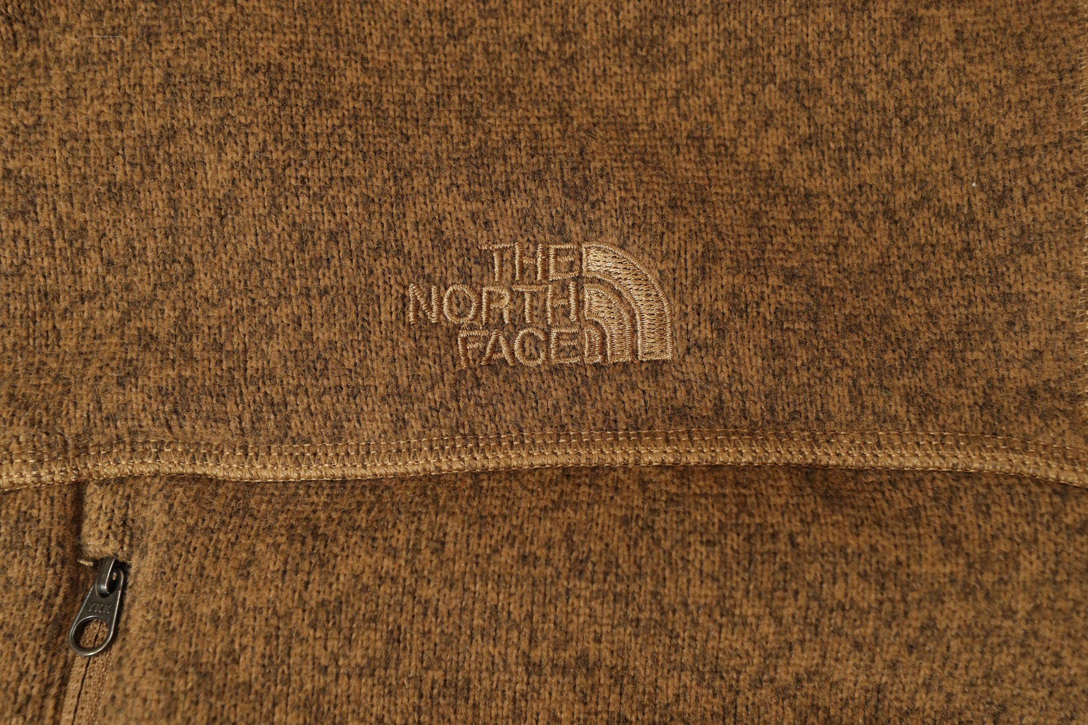 The North Face The North Face Brown Zip Up (L) Size US L / EU 52-54 / 3 - 4 Thumbnail