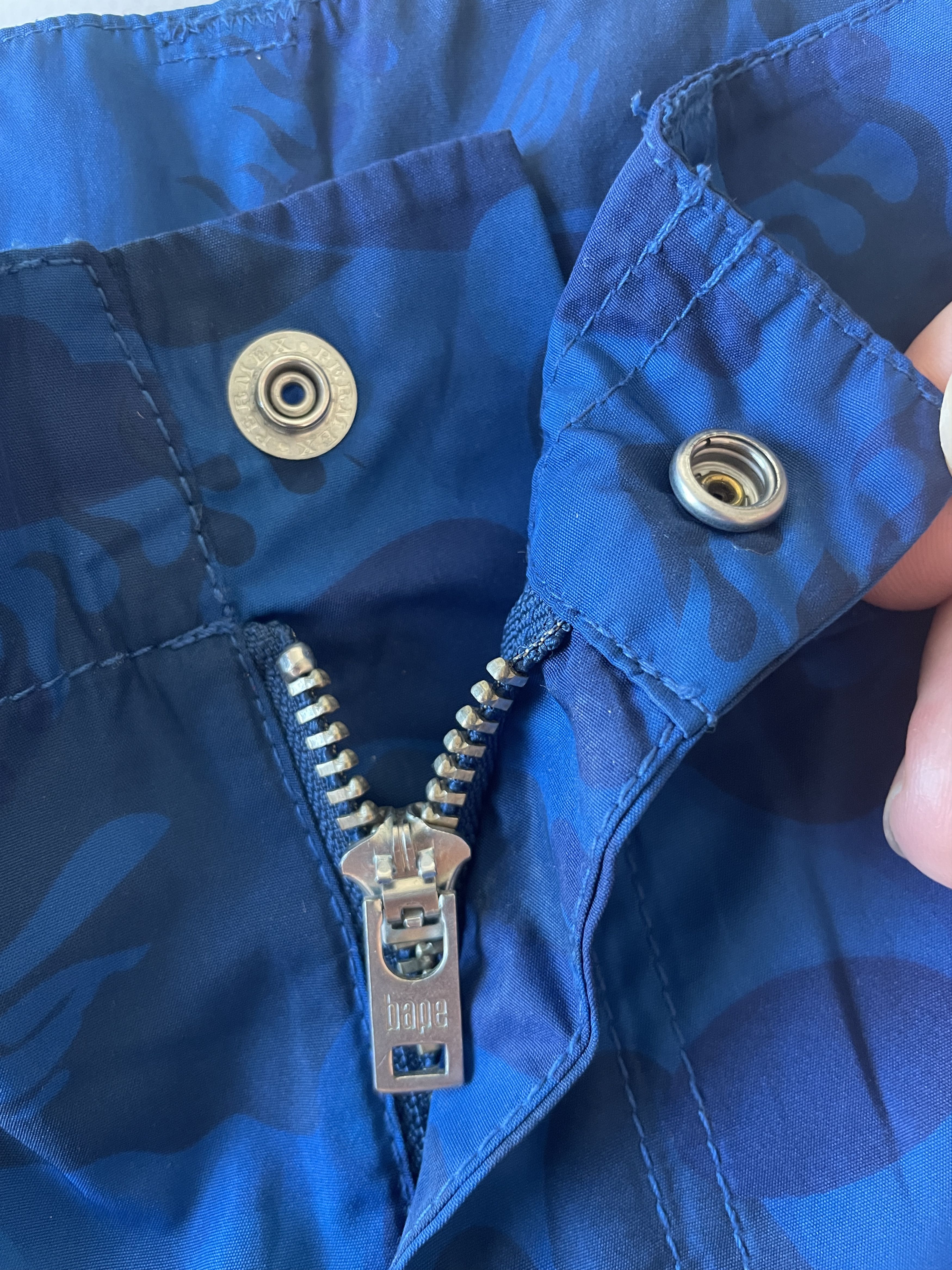 Bape FIRE CAMO BEACH SHORTS Size US 32 / EU 48 - 5 Thumbnail