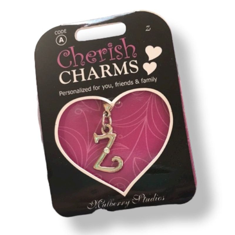 Other Cherish Charms Z Monogram Initial Charm NEW Silvertone Size ONE SIZE - 1 Thumbnail