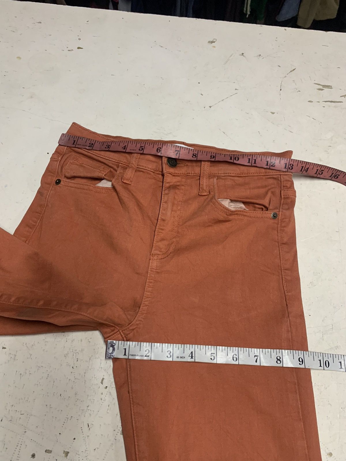 Designer Sneak peek retro bell bottom jeans Size 30" / US 8 / IT 44 - 23 Thumbnail