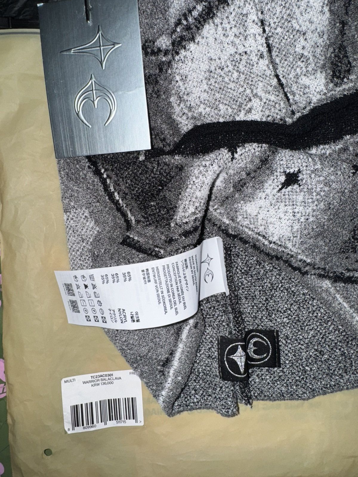 Thug Club Thug Club Knight Helmet Balaclava Size ONE SIZE - 7 Thumbnail