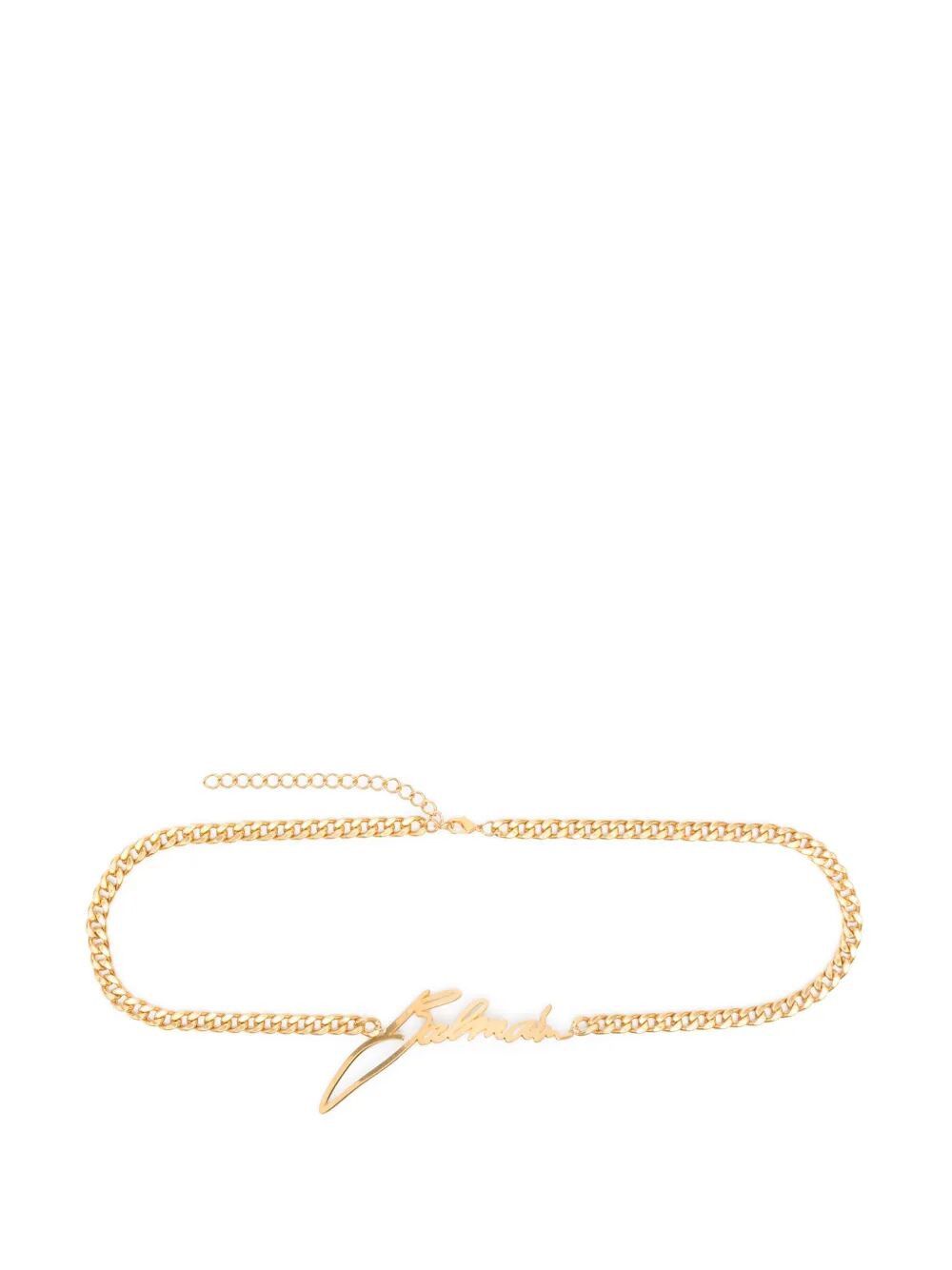 Balmain BALMAIN CHAIN BELT-BRASS | Grailed
