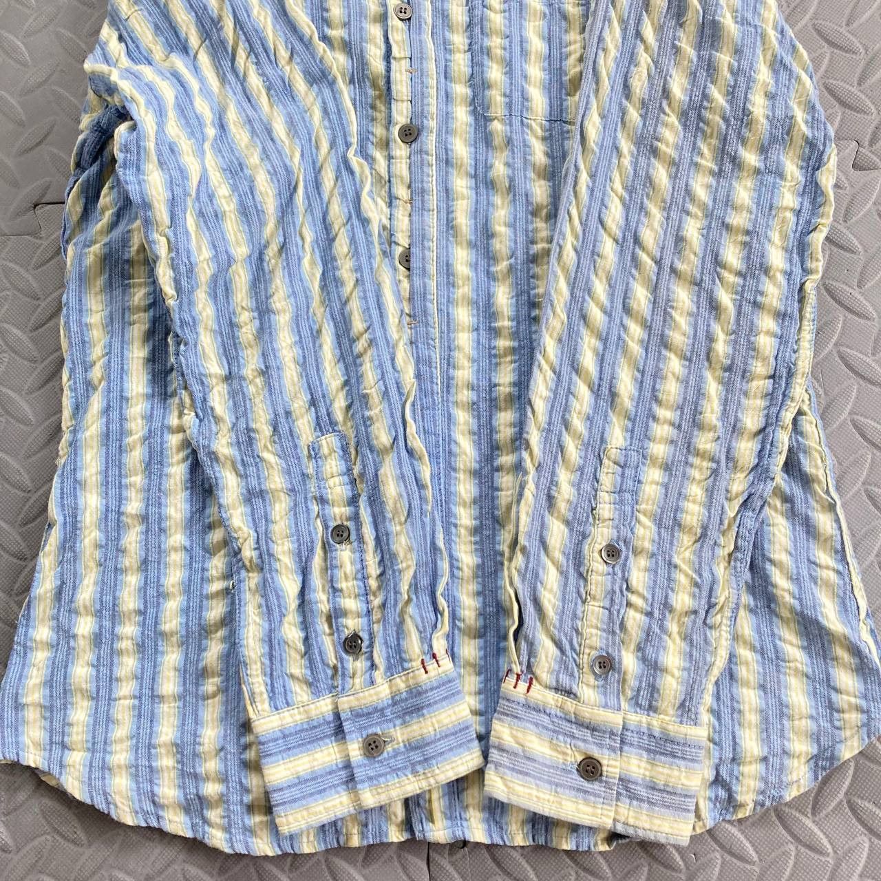 Vivienne Westwood Striped Crinkled Shirt Size US M / EU 48-50 / 2 - 5 Thumbnail