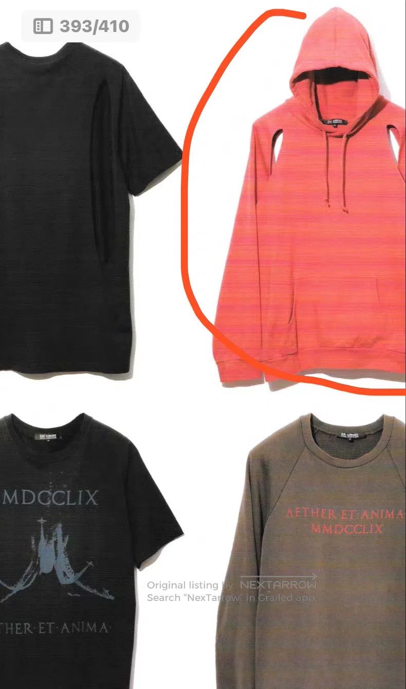 Raf Simons Raf Simons SS2006 Hollow-oulted sweatshirt Size US M / EU 48-50 / 2 - 1 Thumbnail