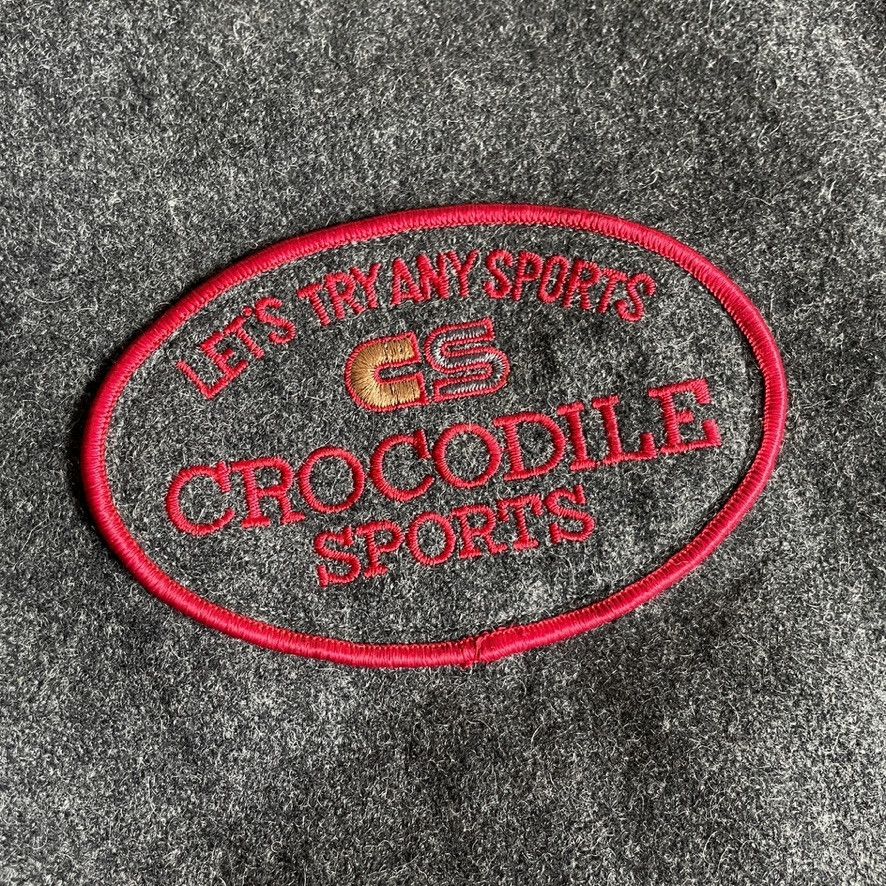 Other Vintage 90's Crocodile Sport Varsity Wool Jacket Size US M / EU 48-50 / 2 - 3 Thumbnail