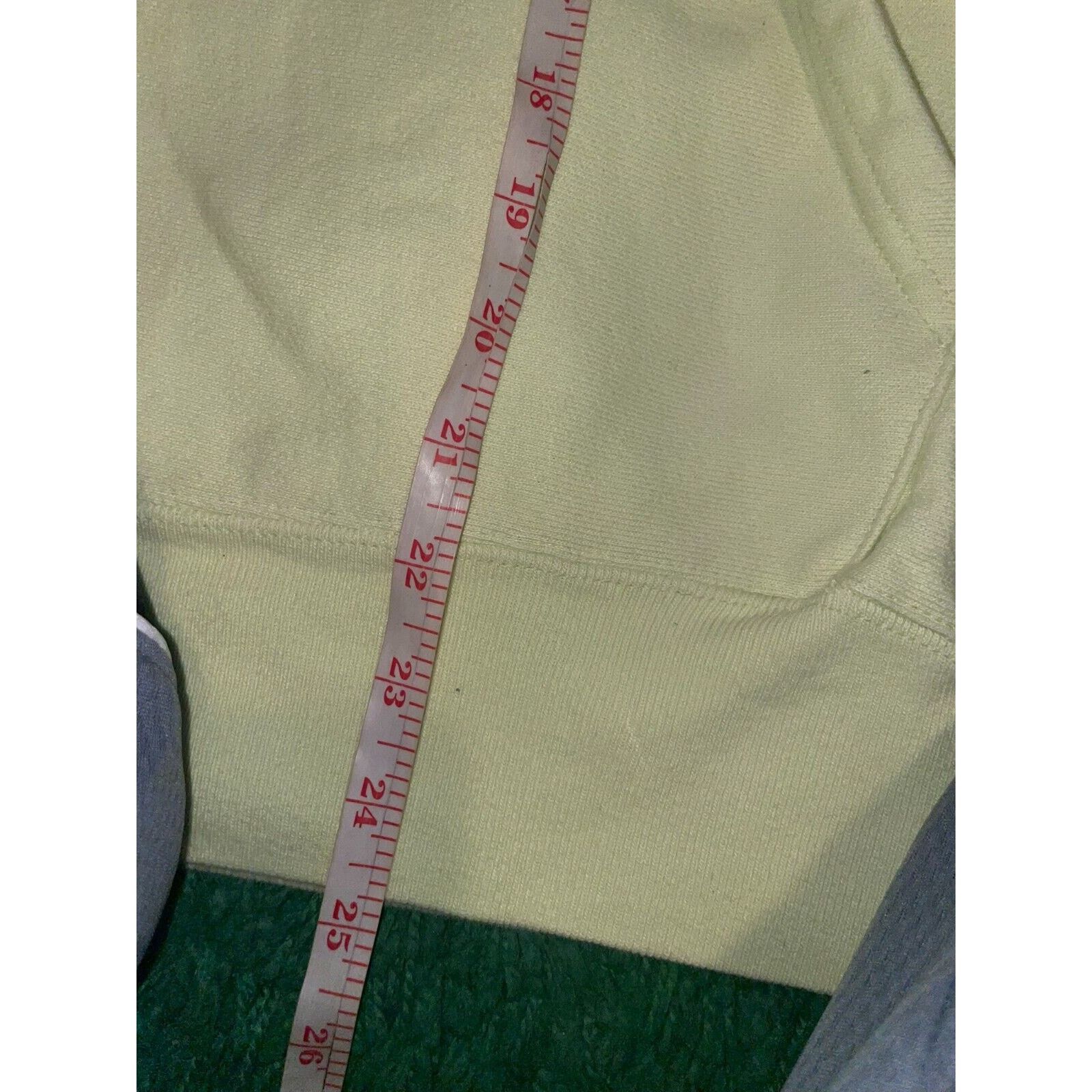 Champion Champion Reverse Weave Yellow Hoodie Pullover Jacket S Small Size US S / EU 44-46 / 1 - 12 Thumbnail