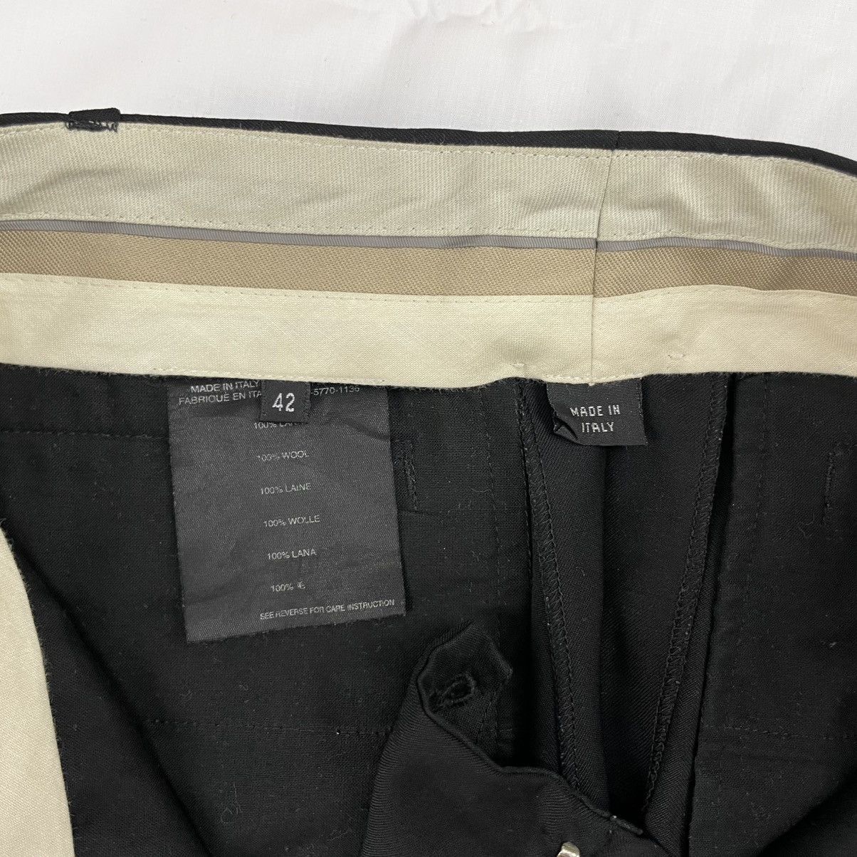 Helmut Lang Circa 2004 Helmut Lang Tailored Bondage Strap Pants Vintage Size US 29 - 12 Thumbnail