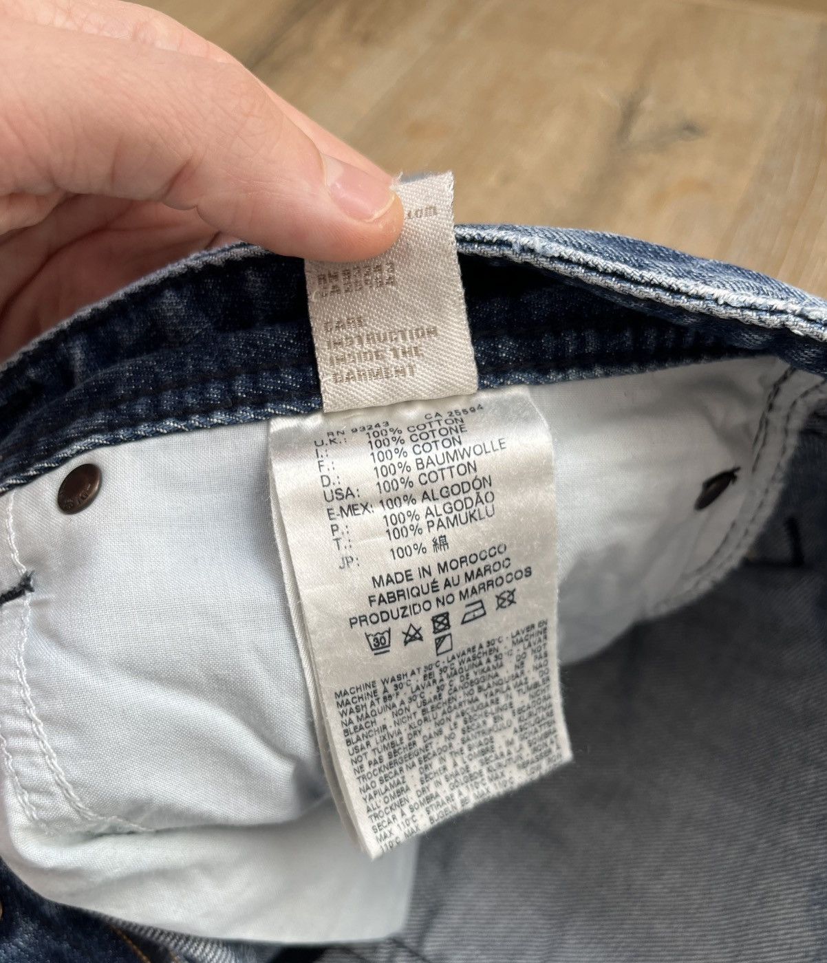 Diesel VINTAGE DIESEL IF SIX WAS NINE STYLE BAGGY JEANS 90S Size US 34 / EU 50 - 19 Thumbnail