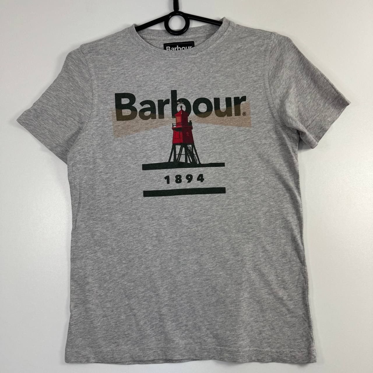 Barbour Barbour 1894 Lighthouse Graphic T-Shirt Grey Mens Size L Size US L / EU 52-54 / 3 - 1 Thumbnail
