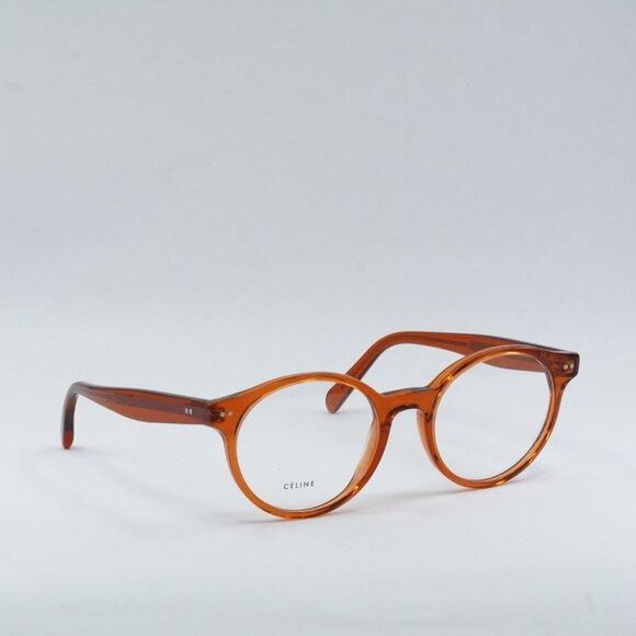 Celine 🕶️ New Celine CL50008I 042 Orange Eyeglasses 49mm Size ONE SIZE - 5 Thumbnail