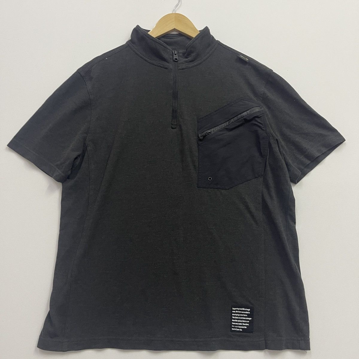 Other T-Shirt Round neck collar Grey For Men Size US XXL / EU 58 / 5 - 1 Thumbnail