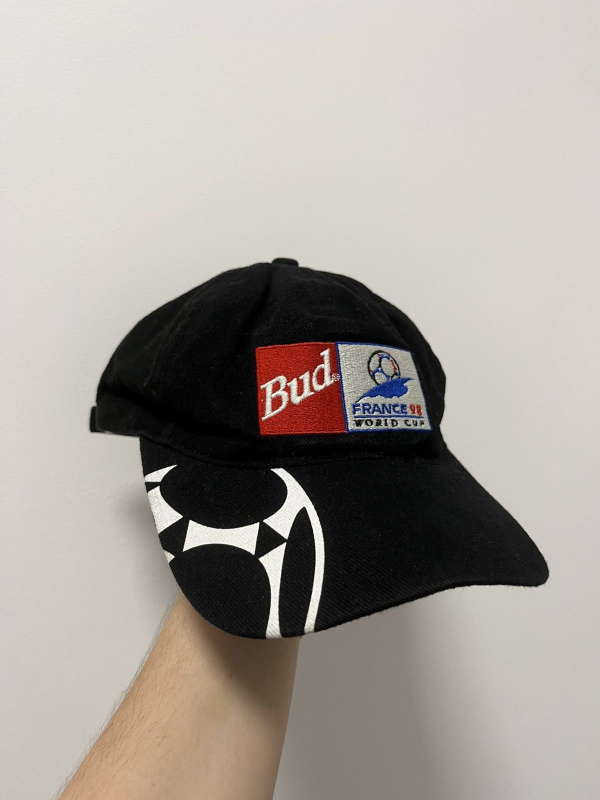 Budweiser Vintage Budweiser Cap France 98 World Cup Football Hat 90s Size ONE SIZE - 1 Thumbnail