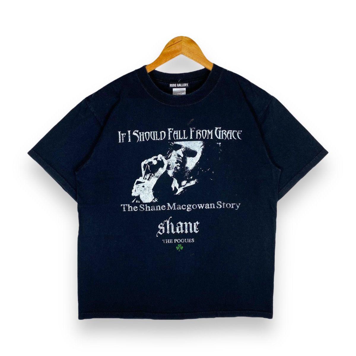 Band Tees × RUDE GALLERY THE SHANE MACGOWAN STORY THE POGUES BY RUDE GALLERY TEE Size US M / EU 48-50 / 2 - 1 Thumbnail