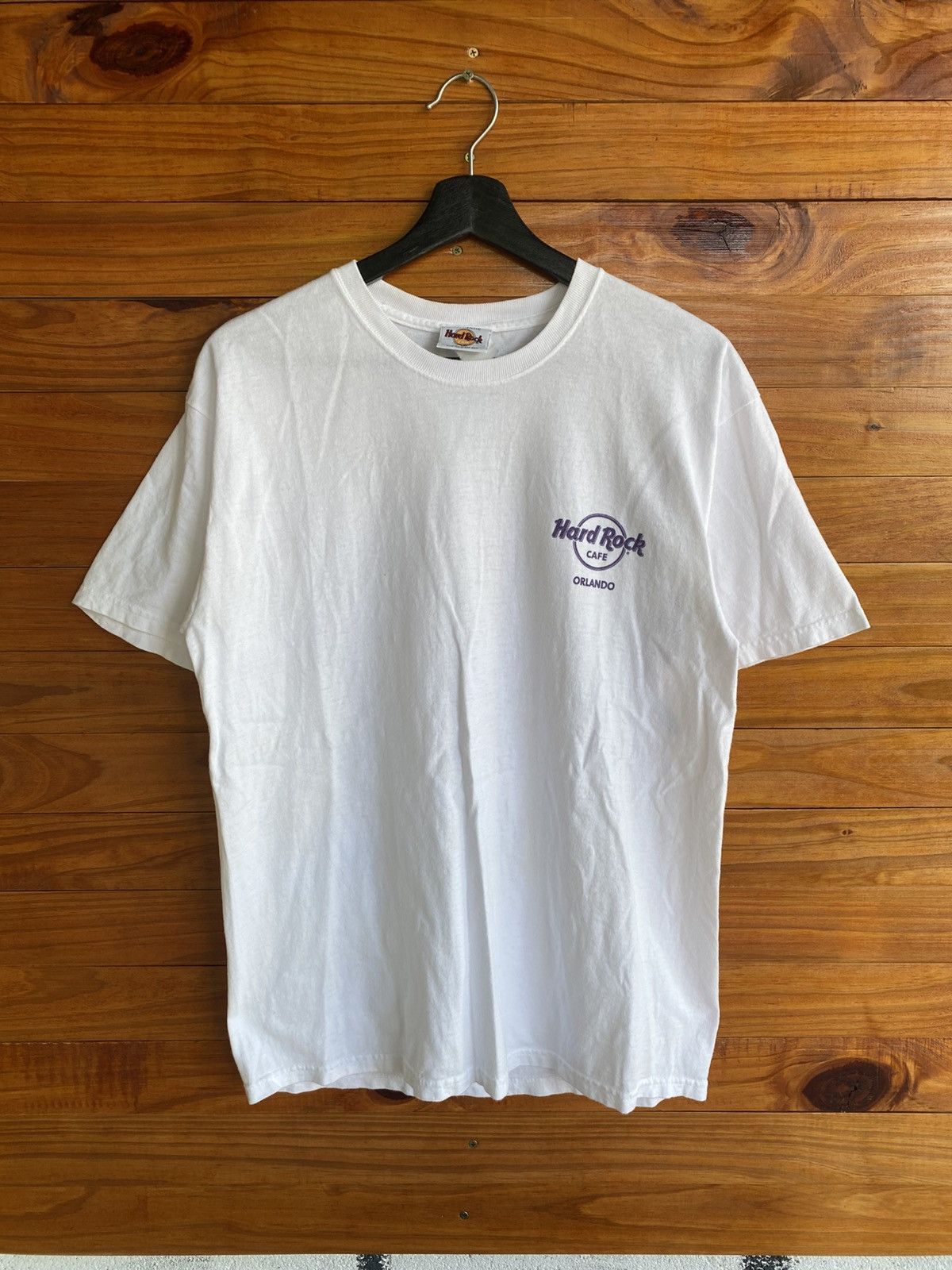 Hard Rock Cafe Vintage Hard Rock Cafe Orlando Mardi Gras T-Shirt 90s White Size US S / EU 44-46 / 1 - 11 Thumbnail