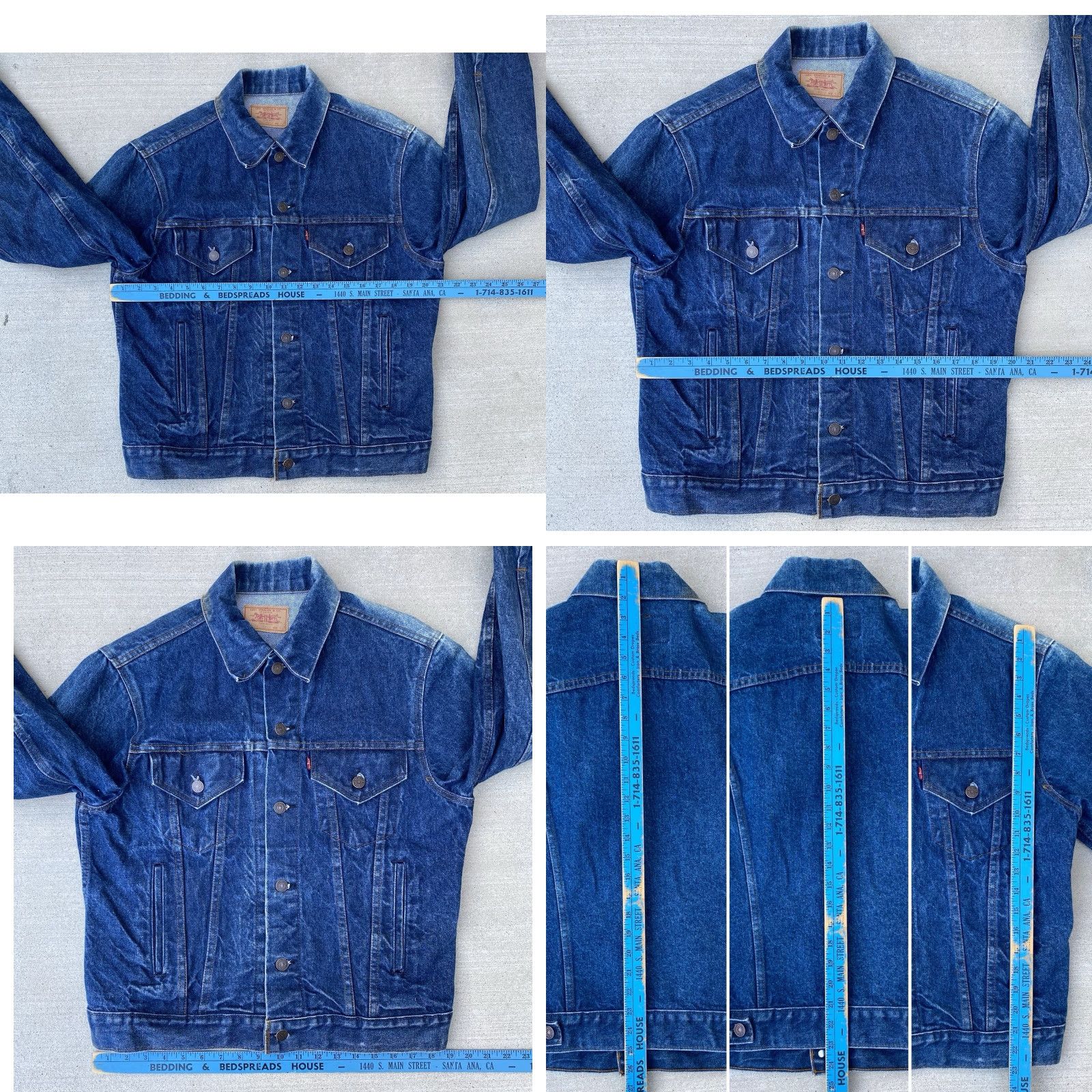 Levi's VINTAGE Levi’s Denim Jacket Trucker Cowboy Western Worn Made In USA Size 42 Size US XS / EU 42 / 0 - 11 Thumbnail