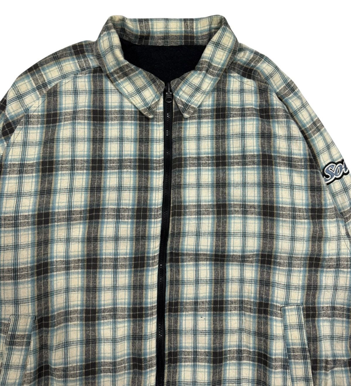 Japanese Brand × Vintage Vtg🔥90’s Soul Brand Flannel Jacket Made In Usa Size US M / EU 48-50 / 2 - 4 Thumbnail