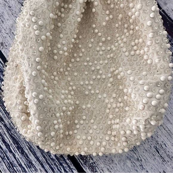 Vintage Vintage Beaded Purse String Reversible Bag Purse Size ONE SIZE - 6 Thumbnail