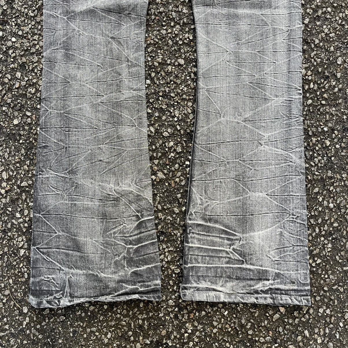 Hysteric Glamour Flared Jack Serika Artist Work Spider Web Distressed Jeans Size US 32 / EU 48 - 12 Thumbnail
