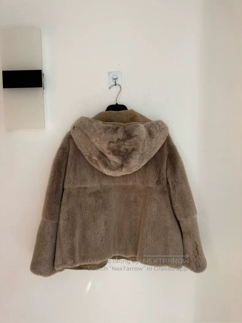 Hermes Hermes Khaki double-sided fur coat Size XS / US 0-2 / IT 36-38 - 2 Thumbnail