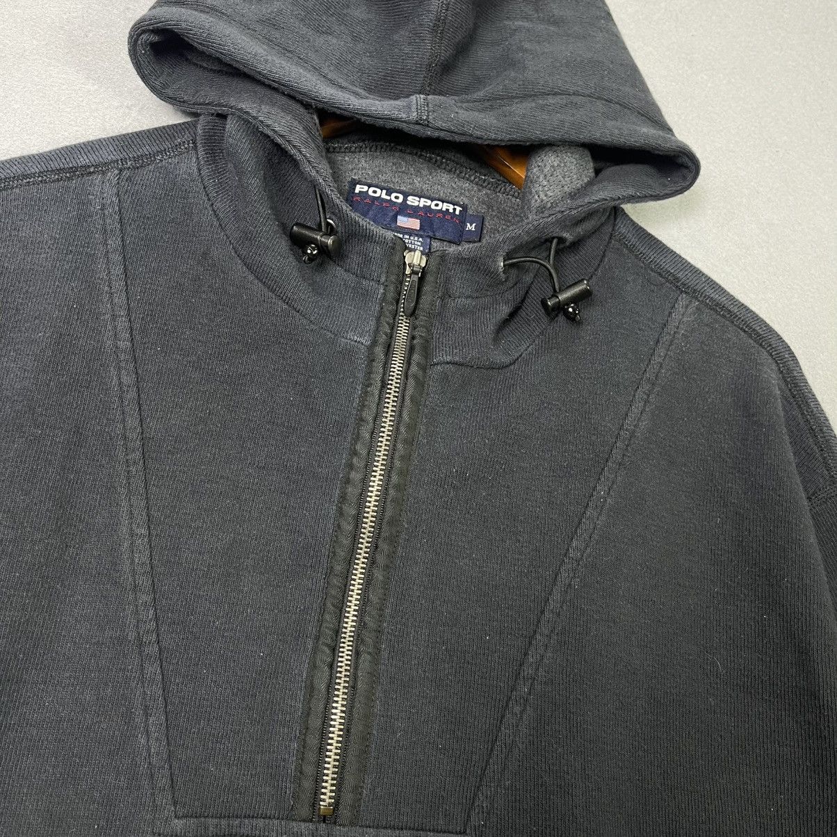 Polo Ralph Lauren Vintage Polo Sport Half Zip Hoodie USA Size US M / EU 48-50 / 2 - 3 Thumbnail